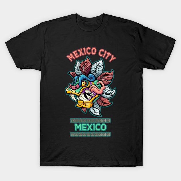 Mexico city Mexico T-Shirt by LiquidLine